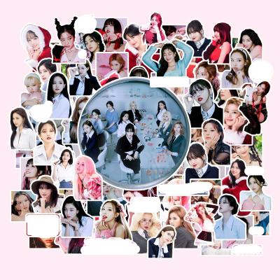 China Wholesale 100pcs/set Beautiful Kpop Idol TWICE Decorative Sticker for sale