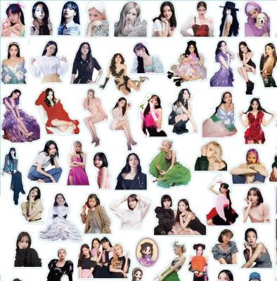 China Beautiful Wholesale Kpop Idol Goods 90pcs/set Butter Magazine Decorative Sticker for sale