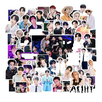 China Wholesale Kpop Idol 100pcs/set Bantan Boys Handsome Decorative Sticker for sale