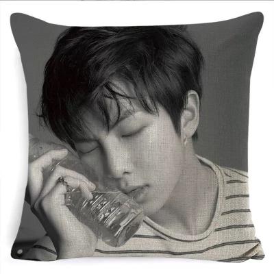 China Wholesale Kpop Idol Merchandise Bangtan Boys Magazine Pictures Esquire Anti-Static Pillow Case for sale