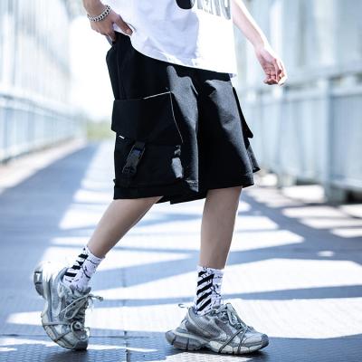 China Streetwear Hiphop Loose Men's Trend Cheap Price Multi-pocket Cargo Breathable Shorts for sale