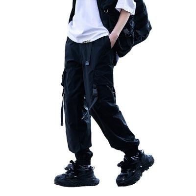 China Breathable Wholesale American Style Multiple Pockets Black Tactical Cargo Pants For Men for sale