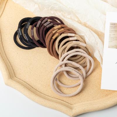 China High Fashion Women Hair Accessories Elastic Bands Hair Bands Nylon Hair Ties Holder Ponytail Scrunchies for sale