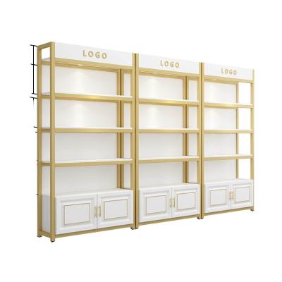 China Single Sided Metal Supermarket Shelf Equipment Supermarket Rack Gondola Shelves for sale