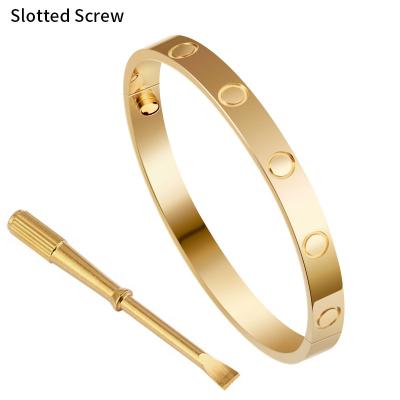 China Famous luxury fashion 316L stainless steel TRENDY bracelet designers brand jewelry for women men couple VIS LOVE bracelets bracelets for sale