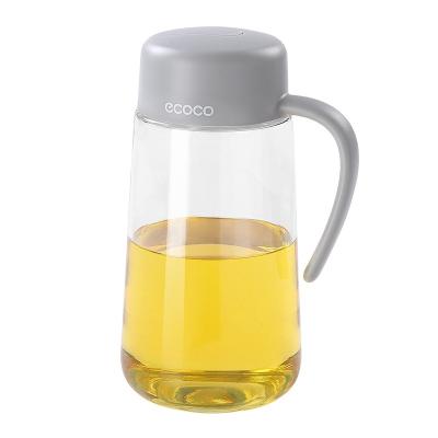 China 1000ml Viable Wholesale Oil Dispenser Bottle, Multifunctional Glass Salad Dressing Dispenser With No-drip Spout Oil Pot for sale