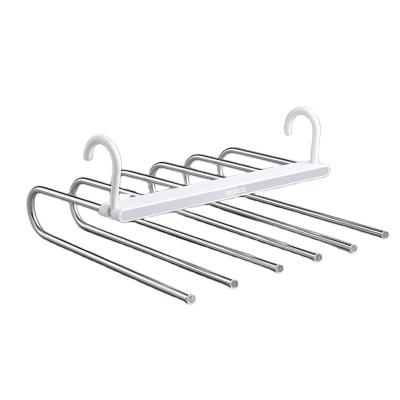 China Sustainable High Quality Innovative Design Strong Lift Multifuncional Pants Rack Folding for sale