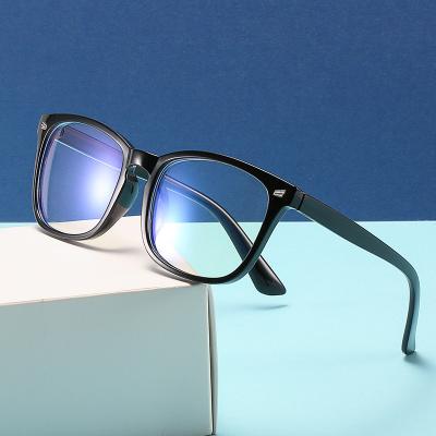 China Square Glasses Reading Glasses Glasses Frames Hot Sales Anti Flat Blue Light Computer Glasses Retro Customized Frame Women for sale