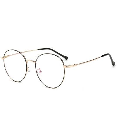 China For Reading Glasses Full Frame Size Number Pure Titanium Myopia Ultra Light Fashion Round Small Glasses Frame Unisex for sale