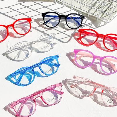 China For Baby Fashion Reading Glasses Retro Eyeglasses 3-8 Years Blue Light Protection Cute Fashion Glasses For Kids for sale