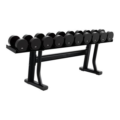 China Best Selling Modern Commercial Fitness Equipment Single Row 5 Pair Dumbbell Rack for sale