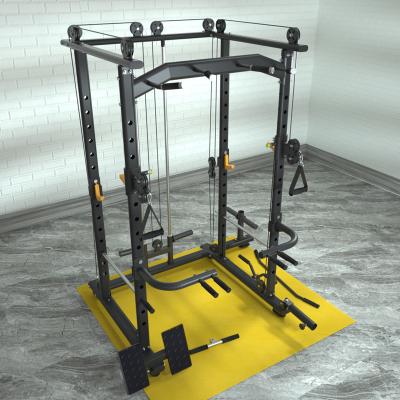 China Universal Multi Function Power Cage Equipment Gym Home Commercial Grade Commercial Grade Squat Machine for sale