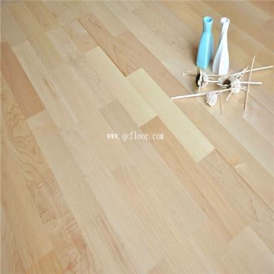 China Interior Prefinished Natural Canadian Maple Flooring for sale