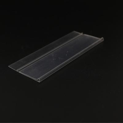 China Hot Retail Application Acrylic Label Holder Shelf PVC Pvc PVC Holder For Supermarket Promotion And Label Retial Display for sale