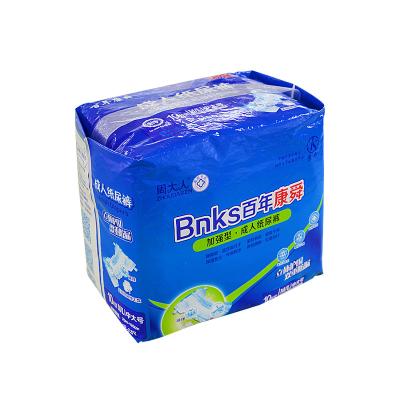 China Embroidered Disposable Soft Absorbent Adult Incontinent Use Pampering Adult Diaper for sale