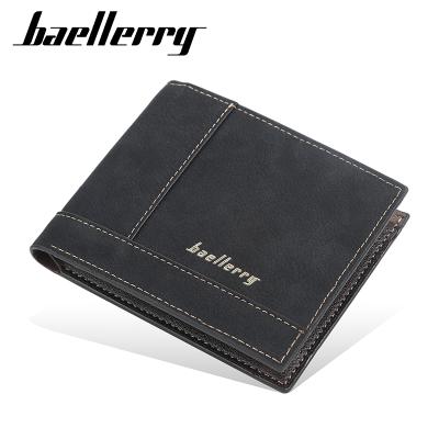 China 2020 small pu business card holder fashion waterproof baellerry leather wallets for sale