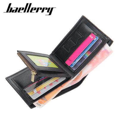 China 2021 Baellerry Korean Wallet Men Designer Wallet Wholesale Waterproof Leather Mini Wallet Purse for sale