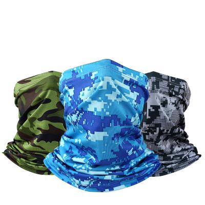 China Multifunctional Breathable Sun Face Cuff Summer Scarf Neck Scarf Seamless Bandfor Fishing Hiking Camping Soft Headwrap Outdoors for sale