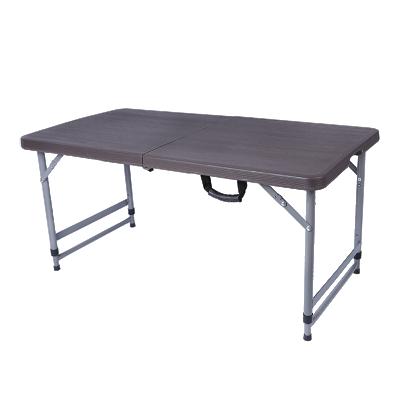 China Folding Plastic Board 2021 Modern Wholesale Plastic Outdoor Portable Folding Long Table Suitable for Country for sale