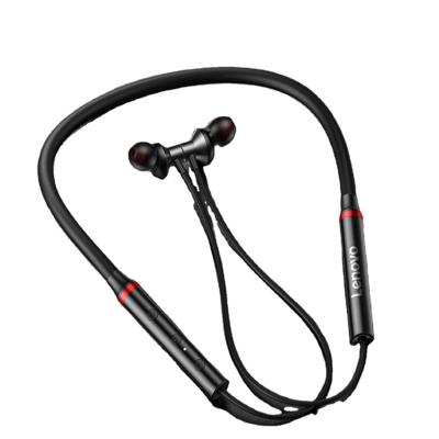 China Neckband Lenovo HE05X Magnetic Earphone Sports Waterproof Earbuds Noise Canceling Neckband Headset Earbuds for sale