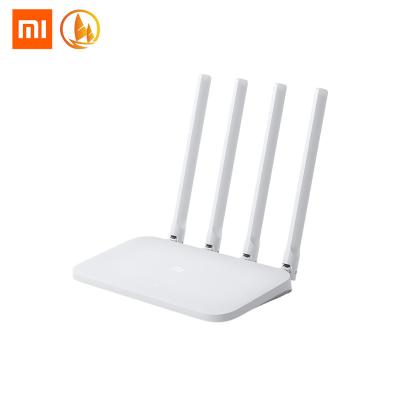 China Original Xiaomi MI WIFI Router 4C 64 RAM 300Mbps 2.4G 802.11 b/g/n 4 Home Antennas Band Wireless Routers WiFi Repeater APP Control for sale