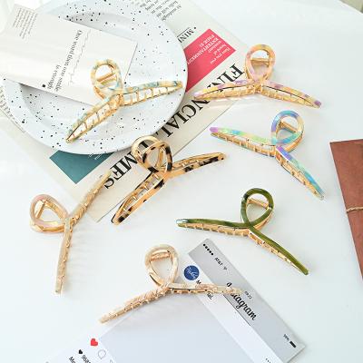 China Constraint to decorate the hair temperament smart and intelligent hair clip women's simple hair clip for sale