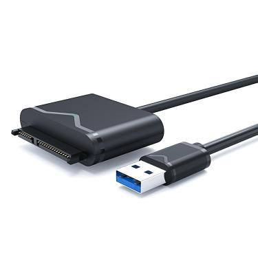 China Hot Selling COMPUTER USB 3.0 to Sata Converter Adapter Cable with Led Light for 2.5 Inch SSD/HDD Hard Drive for sale