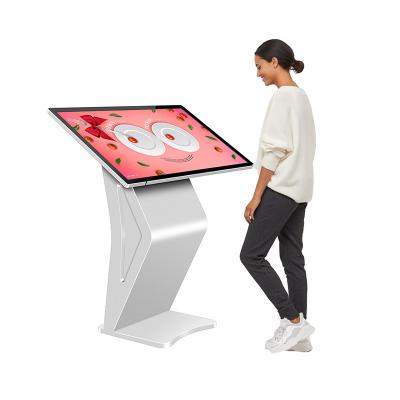 China 49 Inch Media Indoor LCD Advertising Player Android/Digital Information Service Support Kiosk Touch Screen Victory Signage Capacitive/Infrared for sale