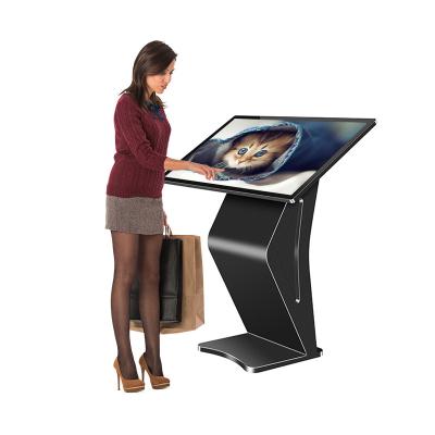 China 65 Inch Capacitive Touch Screens / Indoor Cheap Interactive Infrared All In One PC Smart Multi Touch Kiosk Floor Standing K/Z Column Panel for sale