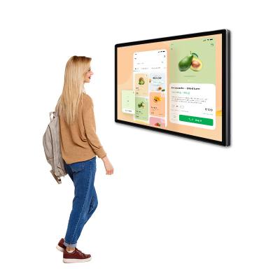 China 55 inch indoor electronic menu board for commercial indoor lcd menu use in restaurant indoor lcd menu use in restaurant for sale