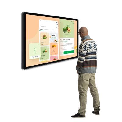 China 43 inch Indoor Color Signage Wall Mounted Advertising Digital LCD Display Standalone Display Wall Mounted Advertising Digital Signage for sale