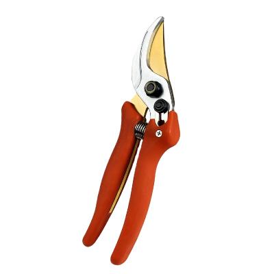 China HOLSEN Handle Anti-Slip Titanium Bypass Pruner Plastic Handle sk5 Blade For Curved Blade Shears Banana Leaves Pruner for sale