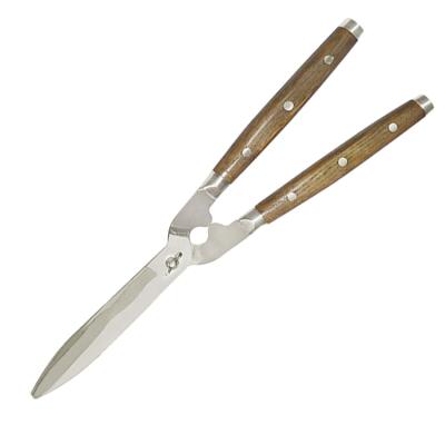 China White Handle HOLSEN Wood Handle Anti-Slip Ash Wood Cutting Scissors Pruner Farm Tools Deflect Industrial Pruner Tin Tips for sale