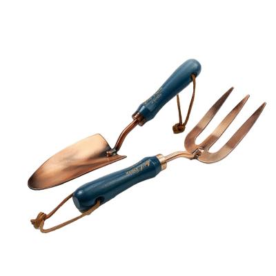 China HOLSEN 9303 Garden Tool Kit Stainless Steel Handle Colorful Wooden Garden Trowel for sale