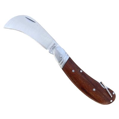 China Grafting Knife HOLSEN Professional Garden Stainless Steel Grafting Pocket Knife for sale