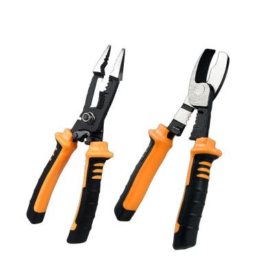 China Cutting Hosen Multi Function Combination Pliers Wire Stripper Cable Cutter for sale