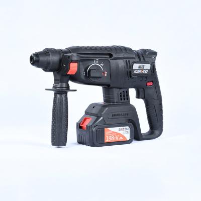 China China professional oversized battery cordless hammer drill for rock drilling NW-DC for sale