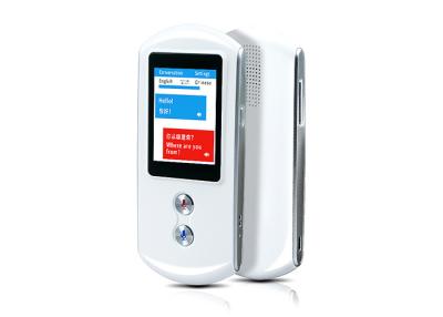 China Two Way Portable Voice Translator 129*59.2*12.6mm With 2.4 Inch TFT Display for sale