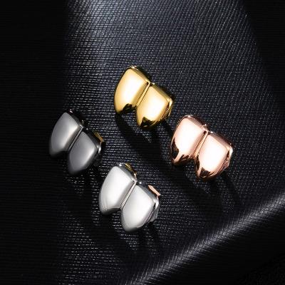 China Gold Diamond Grillz Hip Hop Teeth Iced Out Twinkling Teeth Striker Teeth Mens Hiphop Hiphop Grillz Teeth for sale