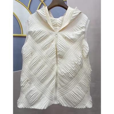 China Women\`s Soft\Elastic Hooded Soft Hooded Warm Cardigan Sweater Solid Color Cotton Zipper Summer Spring Summer Vest for sale