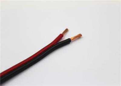 China 24 Awg Copper Speaker Cable Transparent PE PVC Insulation connect loudspeaker for sale