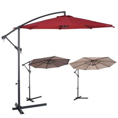 China Garden Solar Automatic Parasol Modern Outdoor Lighting Climbing Umbrella for sale