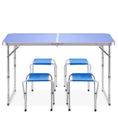 China Adjustable Folding Picnic Table Resin Easy Carry Aluminum Top for sale