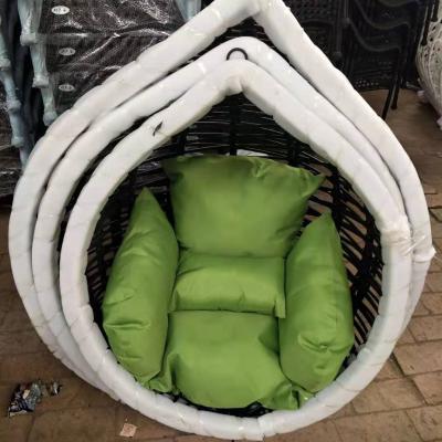 China Modern Rattan Egg Pod Chair Hanging Bubble Chair Cocoon for sale