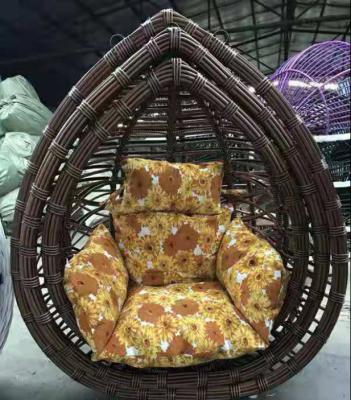 China Modern Metal Macrame Garden Swing Egg Hanging Chair for sale