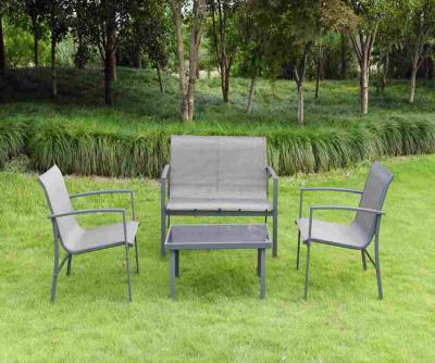 China New 3 Piece Modern American Patio Furniture Rattan Sofa Beds Corner Sofa Set for sale