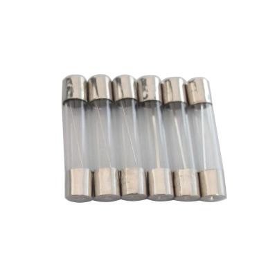 China Miniature Fuses Glass Tube Fuse Rated Voltage: 125V AC 250V AC Rated Current 32mA 50mA Rated Breaking Capacity: 200A 5X20 for sale