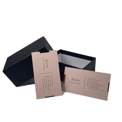 China Business high quality embossed business cards, professional gold stamp business card printing for sale