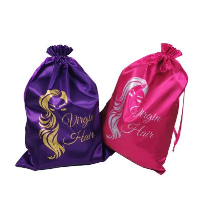 China Factory wholesale hair silk bags of handbag dust bag...etc. and silk labels labels packing bags for sale