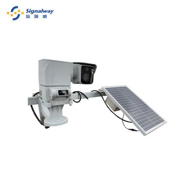 China Line NIGHT VISION Signalway PTZ Surveillance Security Cameras Image Sync Capture System Outdoor Network CCTV Solar Power Transmission Camera for sale